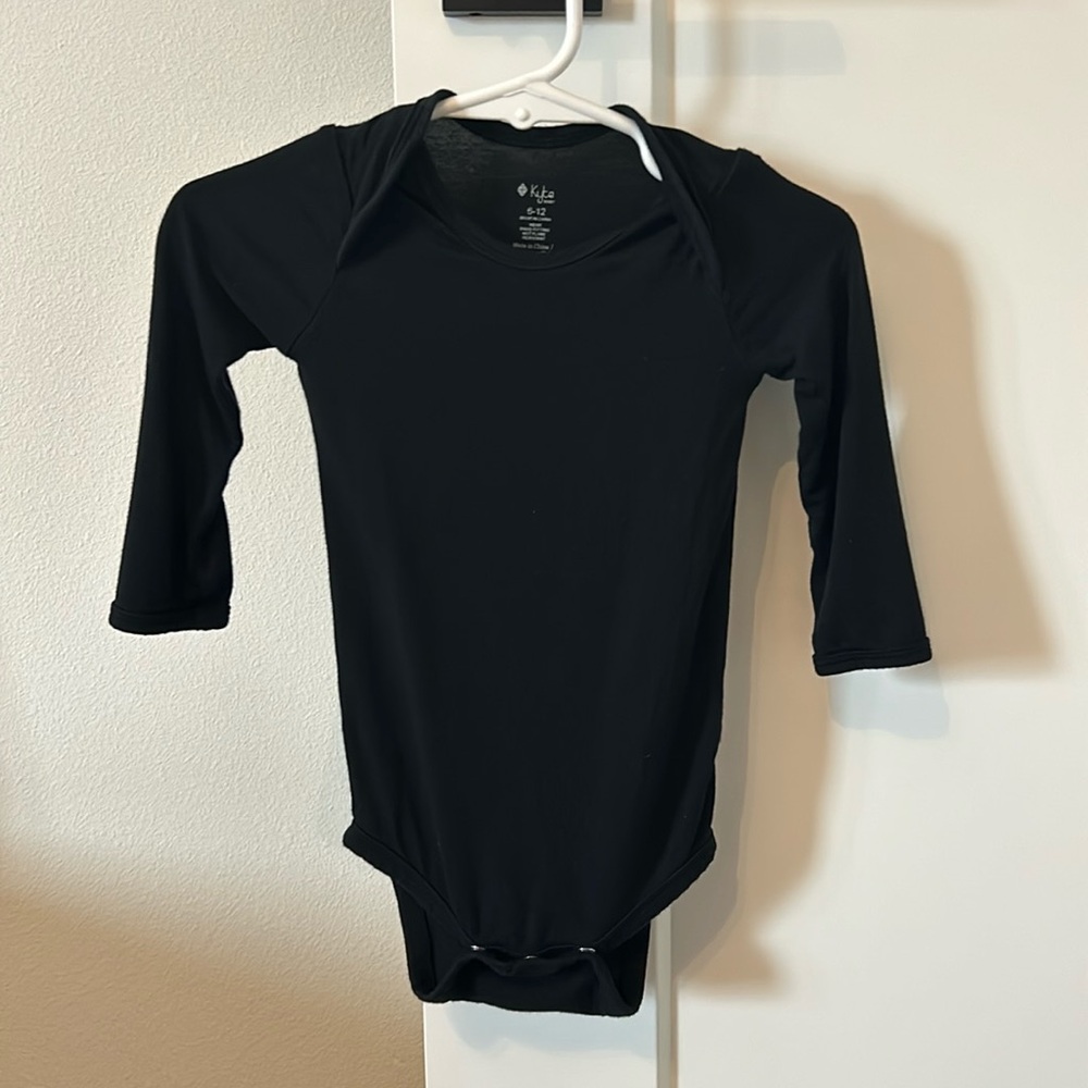 Kyte Long Sleeve Bodysuit in Midnight